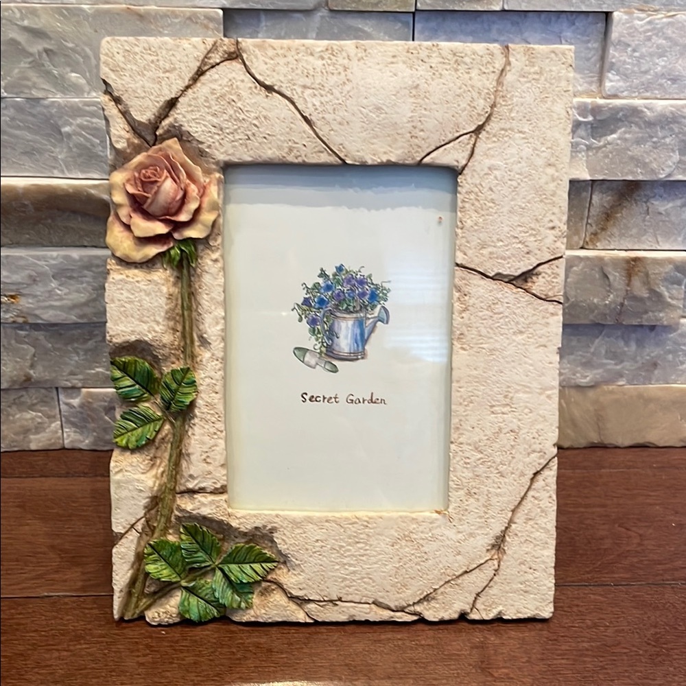 Secret Garden Floral Picture Frame